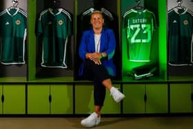 New Northern Ireland Women's manager Tanya Oxtoby. PIC: Irish FA