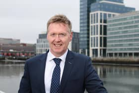 Northern Ireland has been named as the fastest-growing region in the UK for newly registered companies in 2023 according to a new index from Ulster Bank and Beauhurst. Pictured is Mark Crimmins, head of Ulster Bank