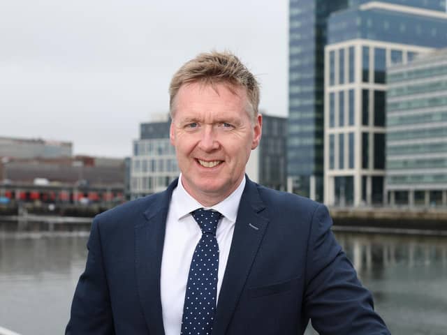Northern Ireland has been named as the fastest-growing region in the UK for newly registered companies in 2023 according to a new index from Ulster Bank and Beauhurst. Pictured is Mark Crimmins, head of Ulster Bank