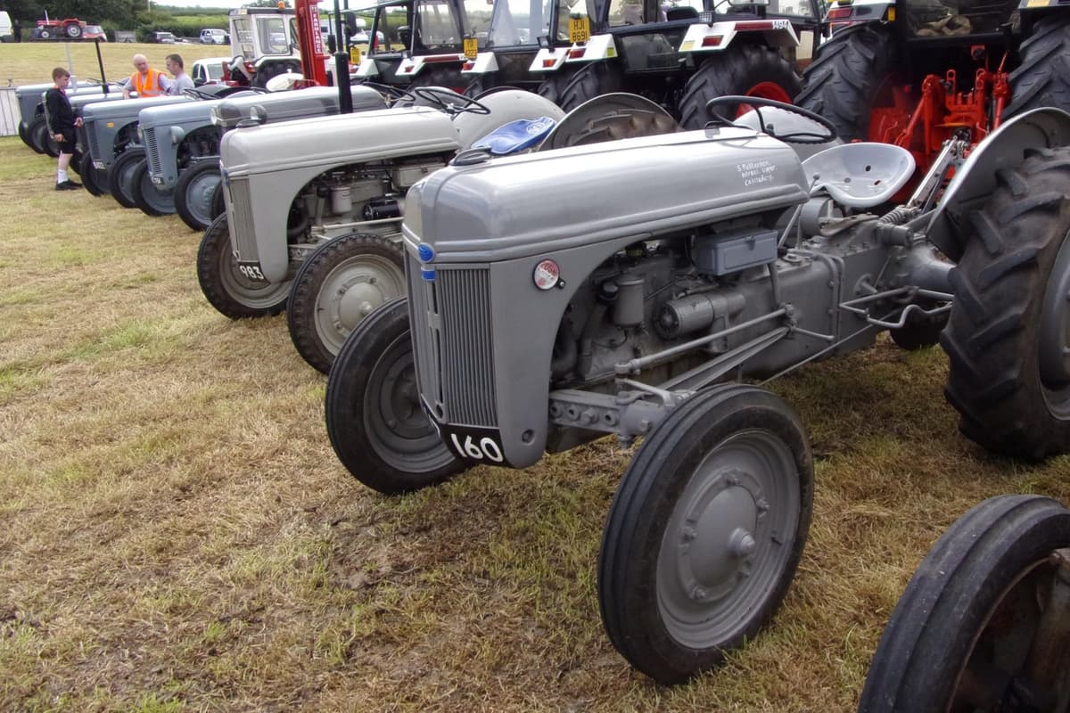 Derg Rally Special centenary display at the annual Derg Valley Vintage Rally