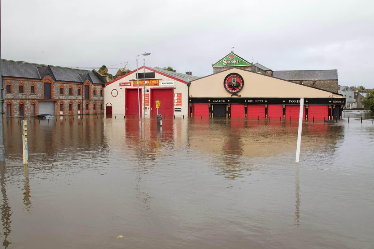 Weather: In Pictures: Devastating flooding in Newry after overnight rainfall as Storm Ciaran approaches