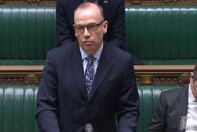 NI Secretary Chris Heaton-Harris has brought legislation as part of the government's deal with the DUP to the House of Commons