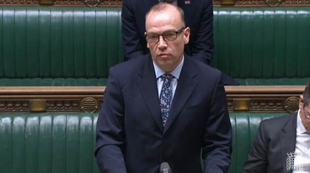 NI Secretary Chris Heaton-Harris has brought legislation as part of the government's deal with the DUP to the House of Commons