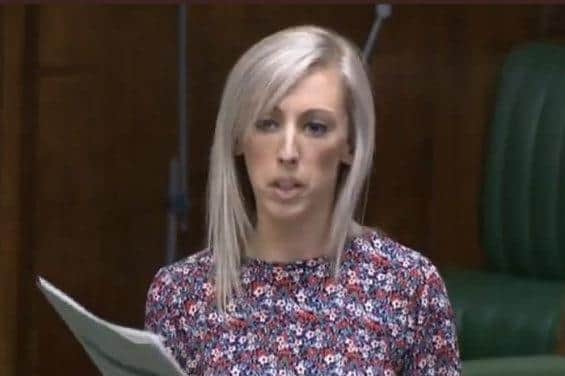 Carla Lockhart MP. Parliament TV