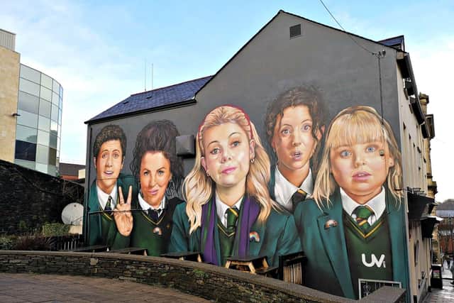 Lisa McGee’s comedy Derry Girls kept the awards rolling in, with an International Emmy and three Baftas, and bringing people across the world to her home city