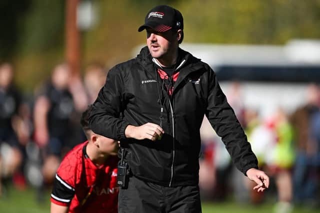 City of Armagh head coach Chris Parker. PIC: City of Armagh RFC