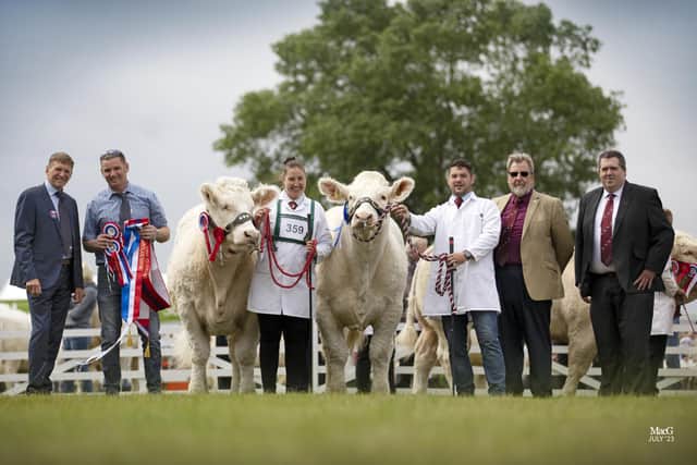 Junior championship at the Great Yorkshire Show. Picture: CATHERINE MACGREGOR