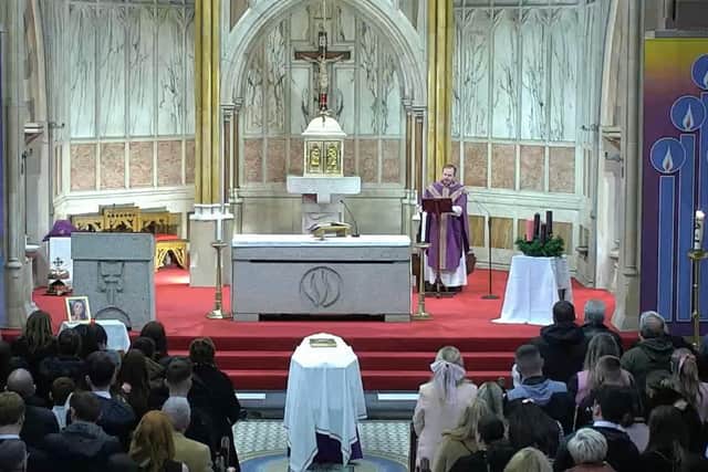 Funeral of Chloe Ferris