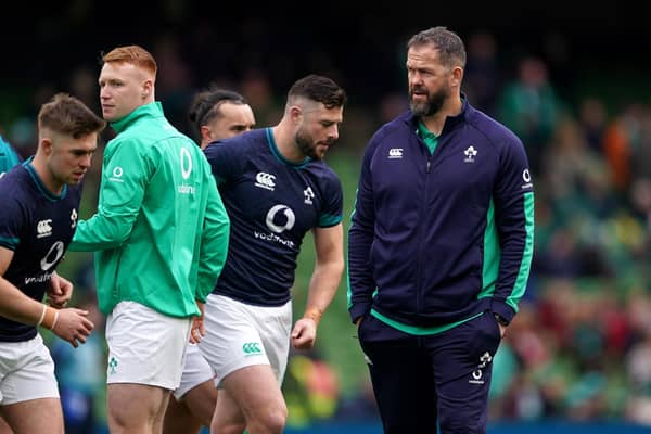 Ireland head coach Andy Farrell expects England to pose a huge test at Twickenham