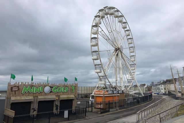 Formerly Barry’s Amusements, Curry's attracts thousands of visitors from Easter to September each year and this 2024 season is set to be longer and bigger. Last week the seaside town watched in anticipation as the popular Curry’s Helter Skelter was erected as well as the Portrush Ferris Wheel (pictured), two signs that the north coast is set to welcome tourists