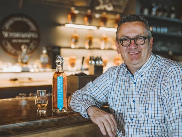 Daryll McNally of Limavady Single Cask Whiskey extends his gratitude to his dedicated team, the local community and public representatives whose unwavering commitment has transformed his vision into reality
