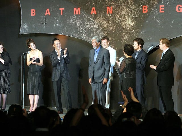 Batman Begins was the first in Christopher Nolan's Batman trilogy, with Cillian Murphy playing nemesis the Scarecrow.