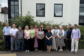 Banbridge-based accountancy practice Hunter Sinton & Co has joined Streets, a top 40 UK accountancy and advisory firm, marking the next stage in the 80-year-old business’s development. Pictured are The Streets Hunter Sinton team, with Eamonn Devlin pictured far left. Photo credit: Sam Rumens