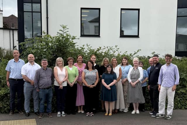 Banbridge-based accountancy practice Hunter Sinton & Co has joined Streets, a top 40 UK accountancy and advisory firm, marking the next stage in the 80-year-old business’s development. Pictured are The Streets Hunter Sinton team, with Eamonn Devlin pictured far left. Photo credit: Sam Rumens