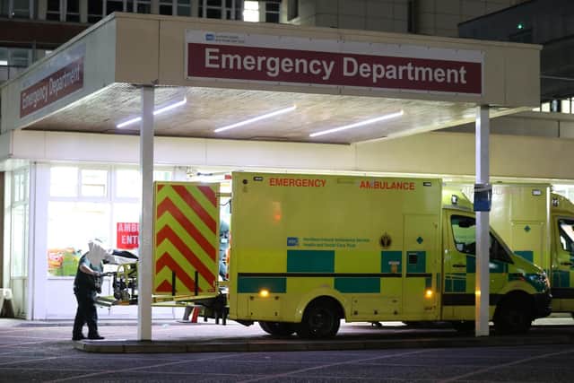 Ambulances have been photographed queued up outside A&Es across Northern Ireland in recent months as medics struggle to cope with the number of patients