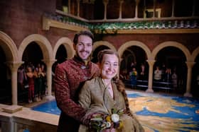 Miguel and Marzenka wedding at Game of Thrones Studio Tour
