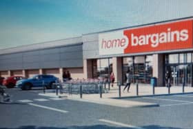 Proposed new Home Bargains store, Antrim