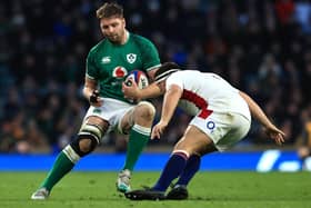 Ireland's Iain Henderson is in line to return from injury against Fiji in Dublin on Saturday. (Photo by David Rogers/Getty Images)