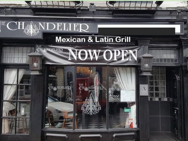 The Chandelier Mexican & Latin Grill Restaurant, 30 Hall Gate, Doncaster, DN1 3NL. Rating: 4.2/5 (based on 78 Google Reviews). "What a really nice, clean, pleasant, friendly place to eat. Food cooked to perfection to our specification."