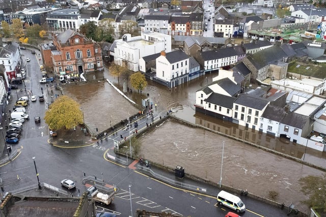 The public are advised to avoid Newry City Centre as it is experiencing unprecedented levels of flooding due to the canal bursting its banks overnight.A major clean-up operation is under way in the city this morning.Flooding has hit parts of Northern Ireland and people have been warned not to travel, amid heavy rain and weather warnings.