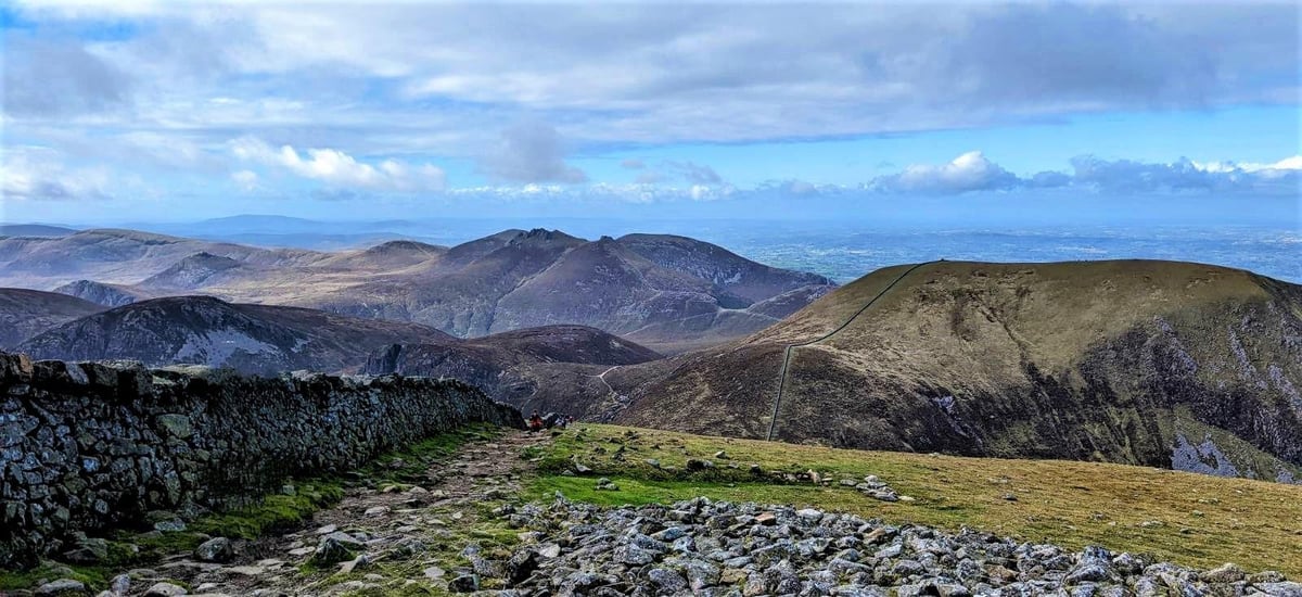 Still standing tall a full century later: Exploring the history of Northern Ireland's mighty Mourne Wall