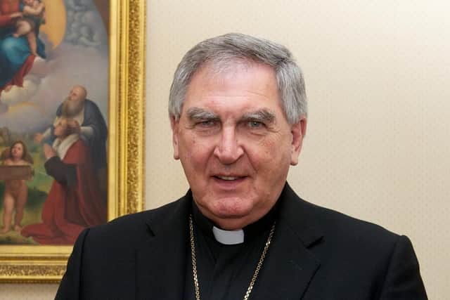 Former Roman Catholic Bishop of Clogher Liam MacDaid. Photo: Rory Geary