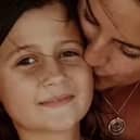 Evie Poolman and her mother Bridget. Evie died from an aggressive and rare brain cancer when she was just nine years of age