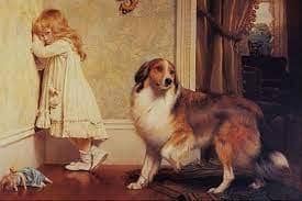 The original painting, entitled ‘A Special Pleader’  was by Charles Burton Barber