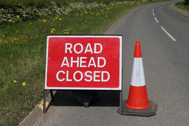 County Down road closed