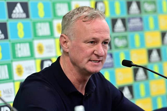 Northern Ireland manager Michael O’Neill