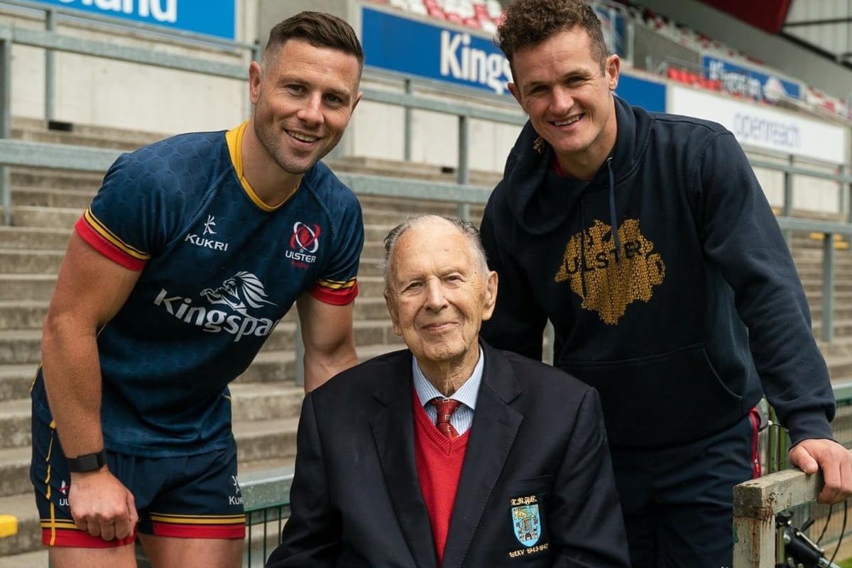Ulster Rugby's oldest season ticket holder Noble Hamilton passes away after celebrating 100th birthday