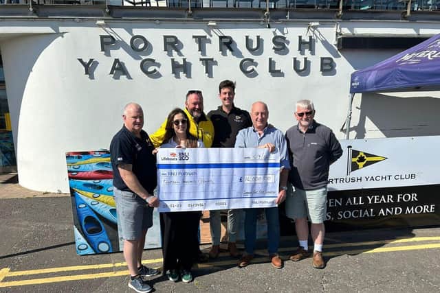 Portrush Raft Race 2024 Official Cheque Presentation