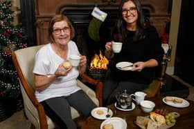 Volunteer Now, the lead organisation for volunteering in Northern Ireland, has launched a new campaign which aims to put tackling loneliness in the elderly community at the top of this year’s Christmas wish list. Pictured (l-r) are Volunteer Now Service User Jeanette Sharkin and Victoria O'Neill, Community Projects Officer for Volunteer Now.