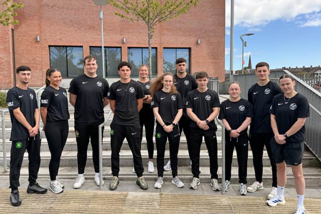 The Team NI boxing squad for this summer's Commonwealth Games in Glasgow. (Photo by Team NI)