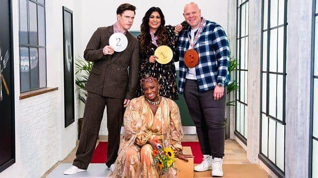 Ed Gamble, Andi Oliver, Nisha Katona and Tom Kerridge