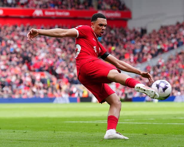 Liverpool's Trent Alexander-Arnold. (Photo by Peter Byrne/PA Wire)