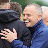 Dungannon Swifts manager Rodney McAree. PIC: David Maginnis/Pacemaker Press