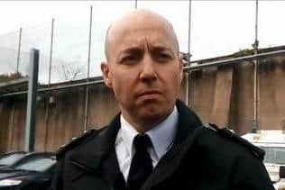 Chief Inspector Jon Burrows. 