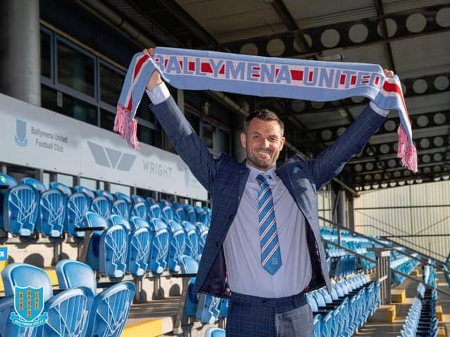 Jim Ervin has been appointed as the new manager of Ballymena United