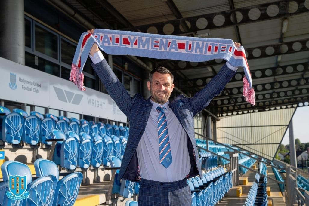 Jim Ervin enters management for the first time as he is handed the reins at Ballymena United