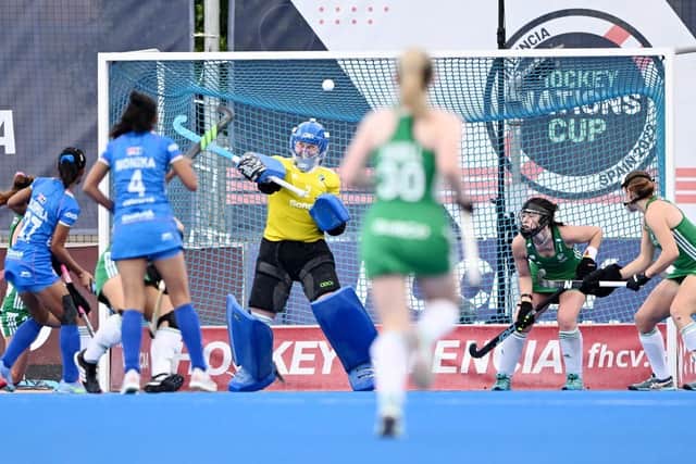 Ireland lost 2-1 to India in a shootout after their Nations Cup semi-final in Valencia ended 1-1. Picture: Ireland v India - by FIHWorldsportpics