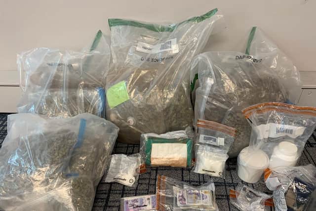 Drugs seized by PSNI