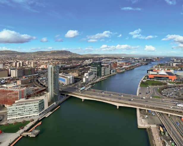 The take-up of office space in Northern Ireland during the first three months of this year was 48% higher than the same period in 2023, CBRE NI’s new research report on the commercial property market has found