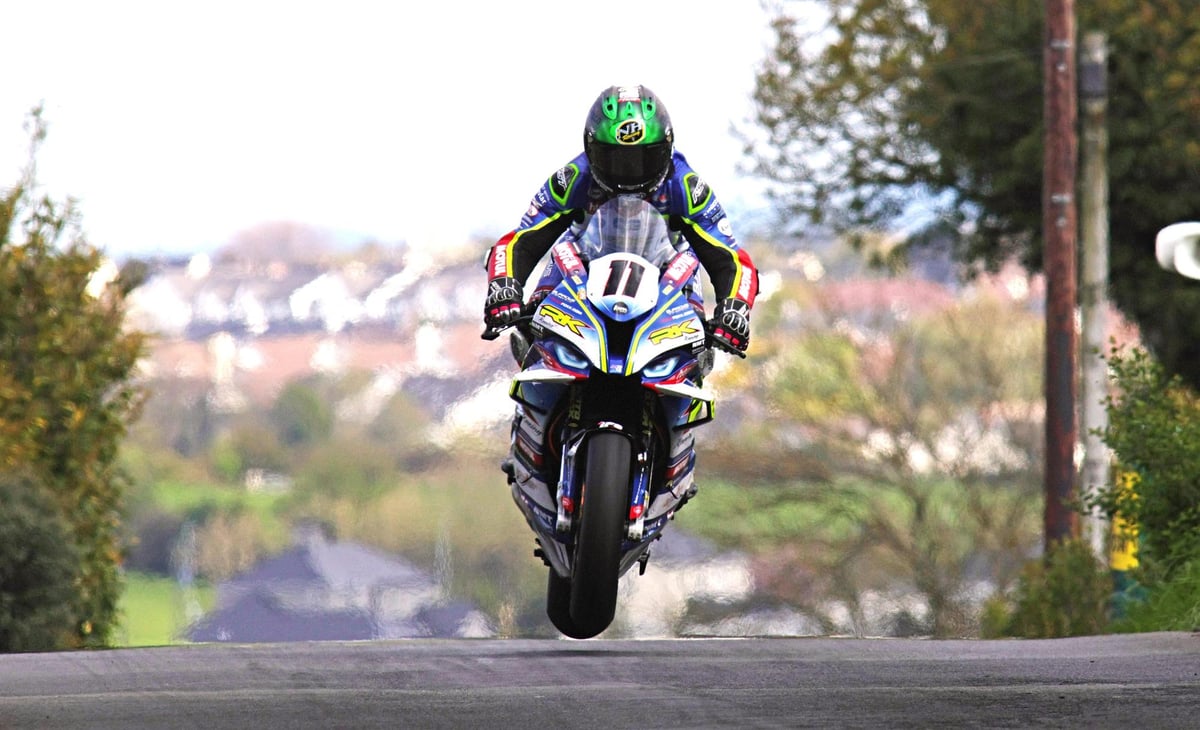 Cookstown 100: Hat-trick for Dominic Herbertson after wide-margin Superbike success