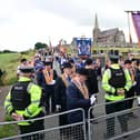   The commission has placed a number of restrictions on the procession, including an 8am start time and limiting the number of participants to 35 people.  