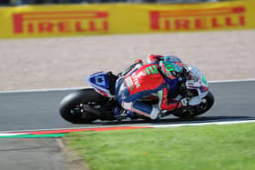 Glenn Irwin is second in the British Superbike Championship Showdown ahead of the final round at Brands Hatch in Kent.