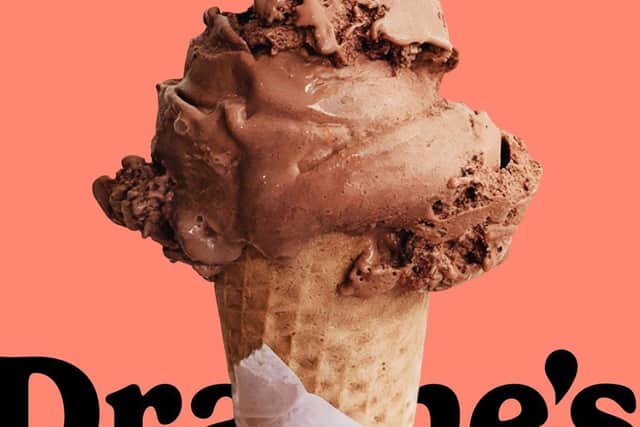 The bold new identity at Draynes Ice Cream in Lisburn