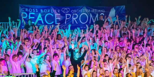 Peace Proms events have been taking place at various locations. Breidge Gadd, who attended one in Belfast recently, said that for over two hours all the performers held the audience spellbound