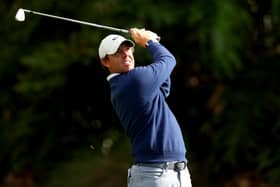 Northern Ireland's Rory McIlroy plays his shot from the 13th tee during the first round of the Players Championship at TPC Sawgrass on Thursday.