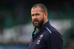 Ireland head coach Andy Farrell has hit out at the "circus" around his son Owen's disciplinary process